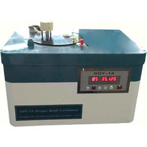 GDY-1A ASTM D240 Laboratorio Valor calorífico de análisis de carbón Calorímetro de la bomba de oxígeno